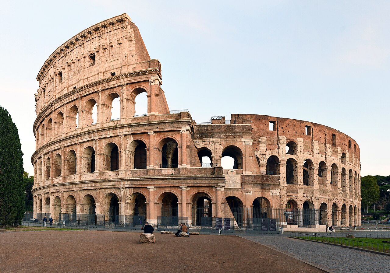 The Colosseum in present-day Rome